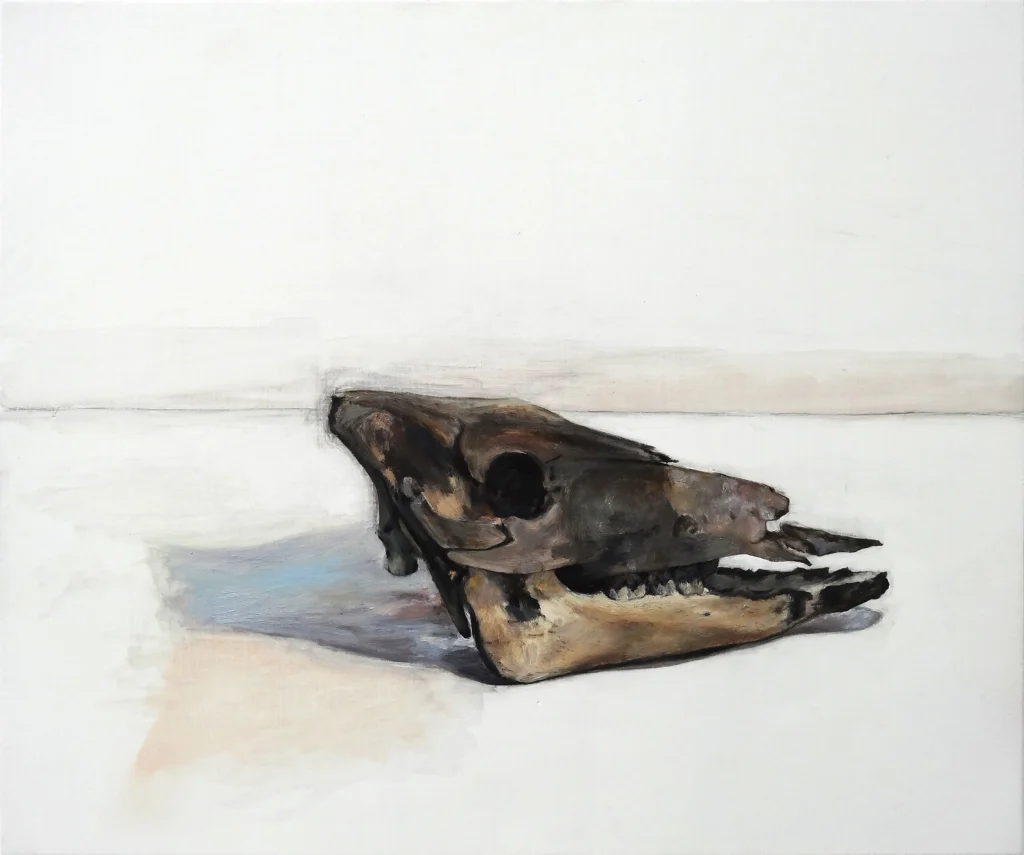 Crani, 2015 Oli sobre fusta 46 x 54'5 cm