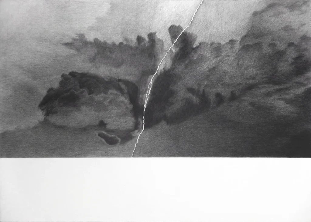 Llamp, 2013 Grafit sobre paper 42 x 59'4 cm